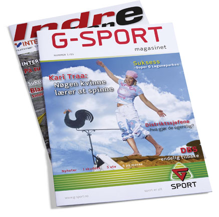 Eksempel på magasiner